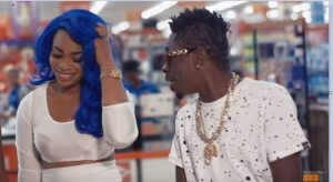 Shatta Wale and his wife 1