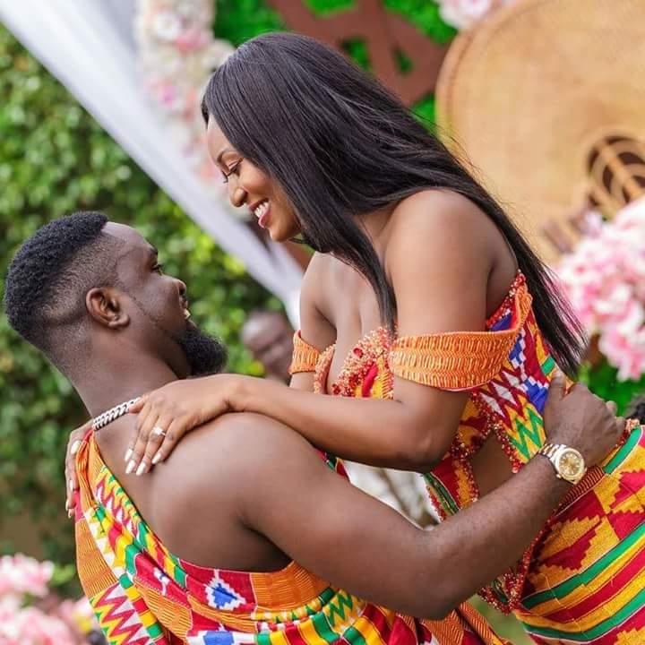 Sarkodie and Tracy's wedding