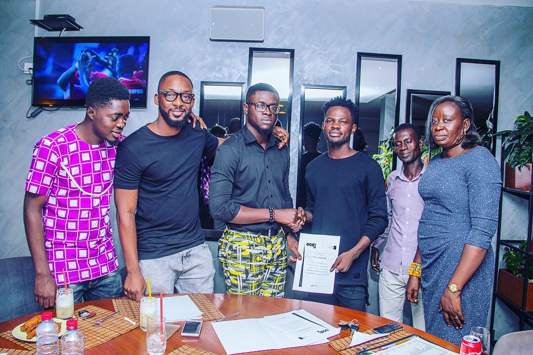 Rapper Ogidi Brown's OGB Music seals GHC 250k label deal with Fameye