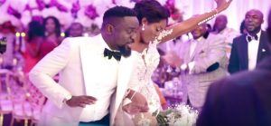 Sarkodie and Tracy nuptial