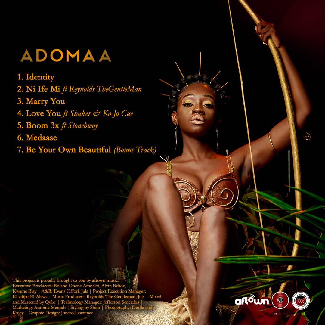 Adomaa EP Cover artwork