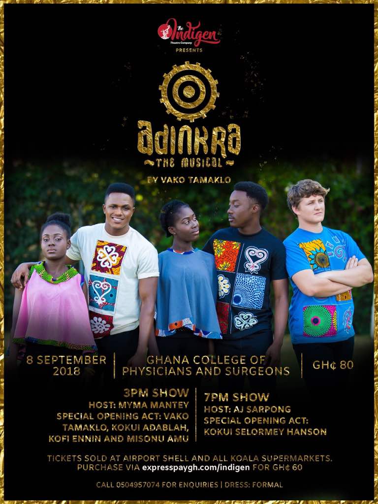 Adinkra the musical to unearth new talents September 8