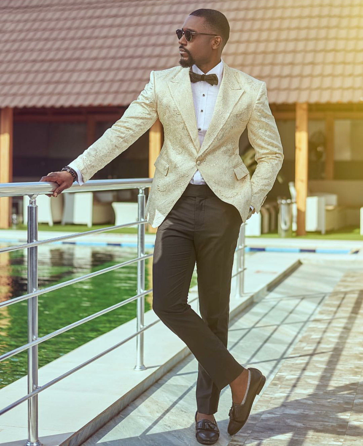 Mawuli Gavor serving bestman suit style inspiration