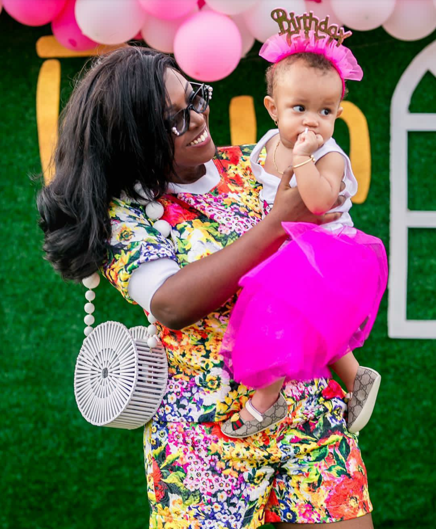 Yvonne Nelson's daughter's birthday party photos