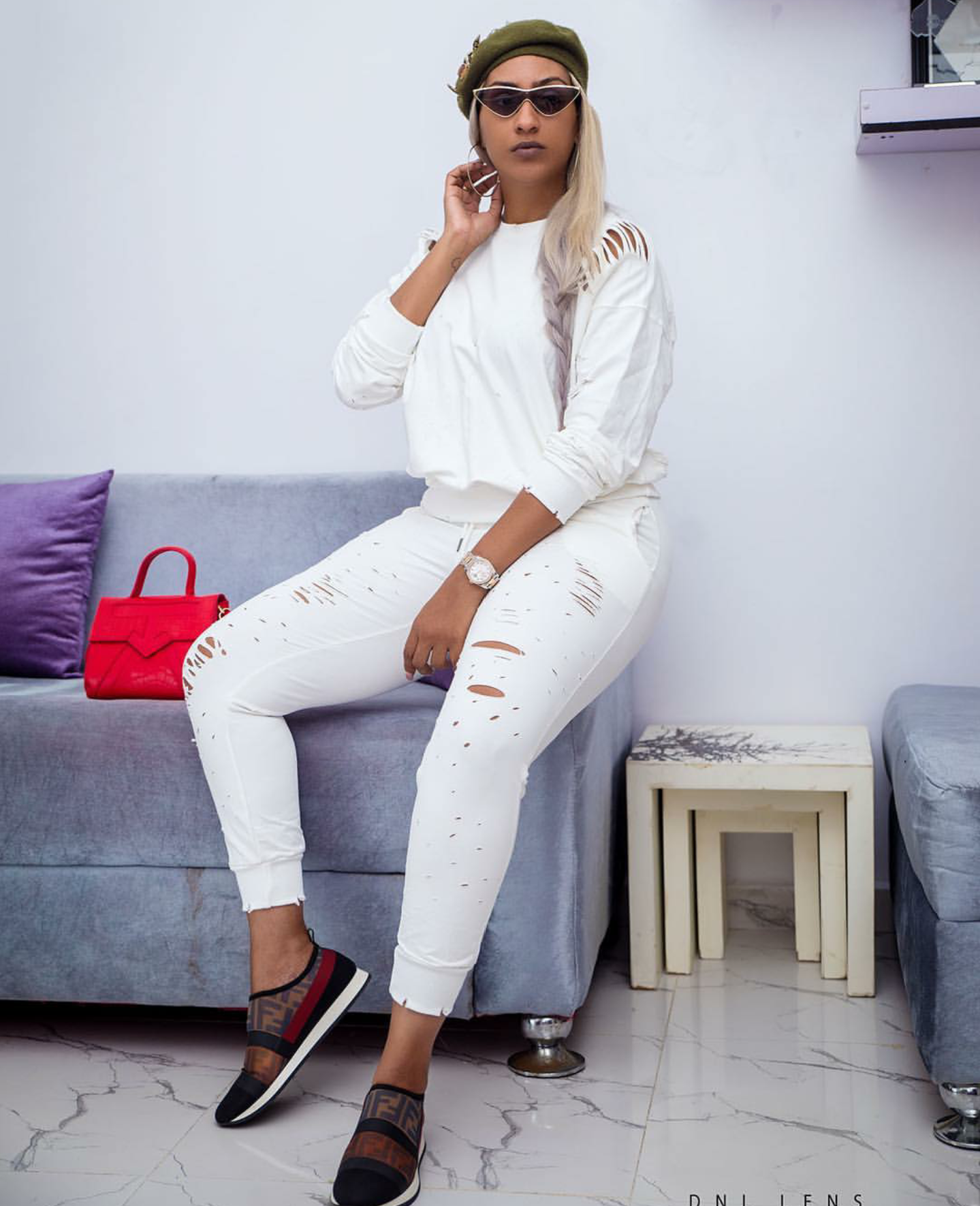 Juliet Ibrahim effortlesly slaying and serving causual style goals 