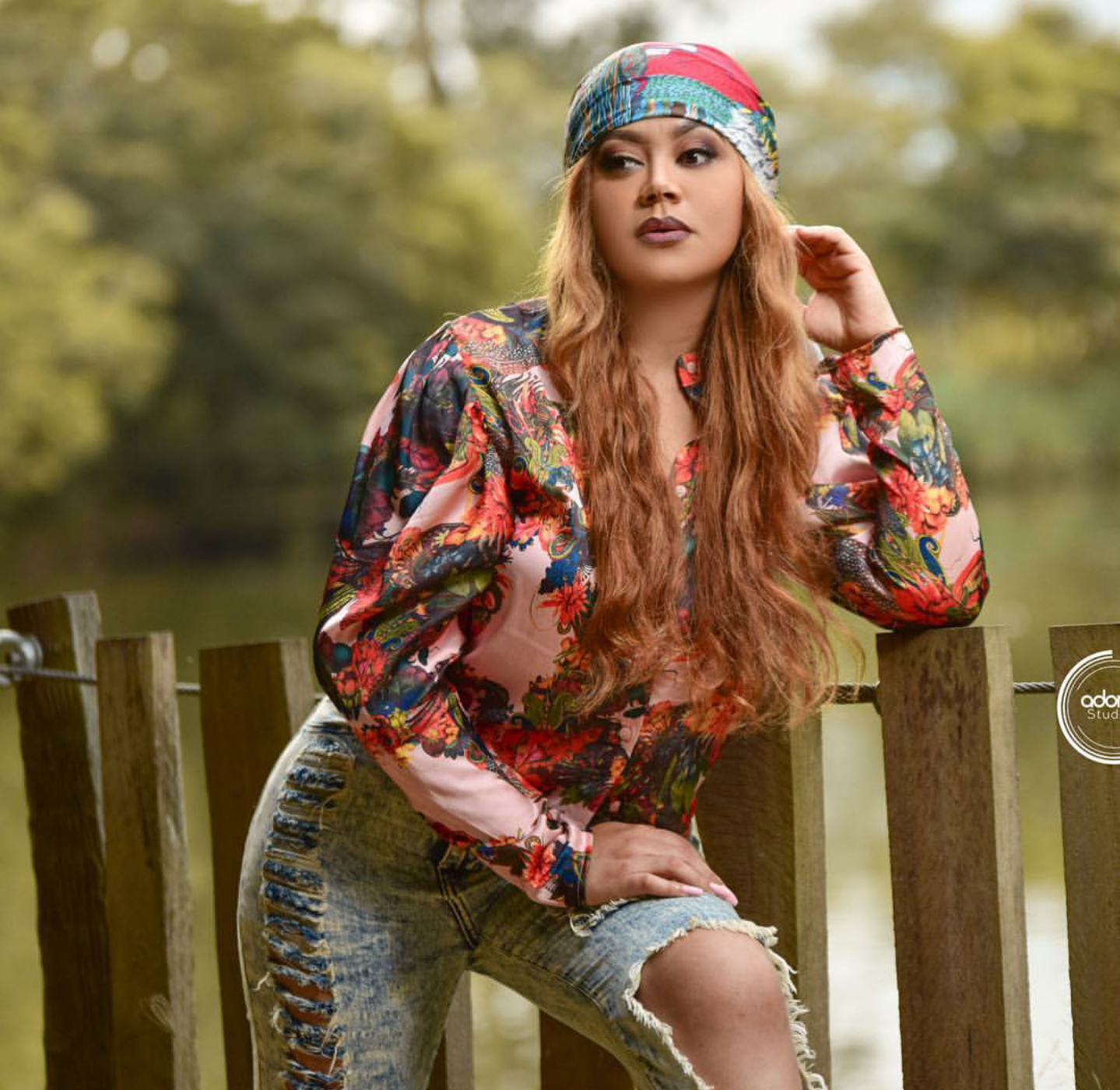 Nadia Buari looked effortlessly gorgeous in this birthday photo shoot