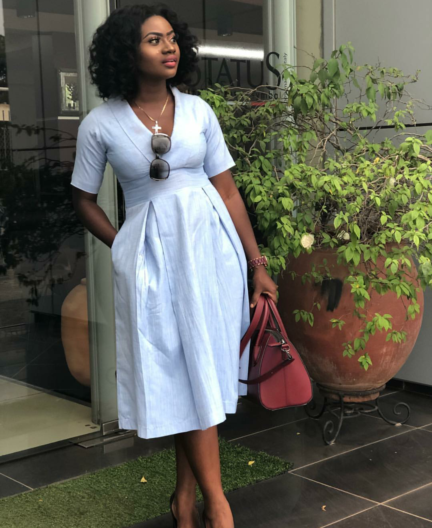 Martha Ankomah looked simply beautiful with this look