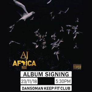 AJ Nelson to launch Africa Rise album November 23