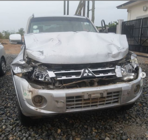 State of vehicle involved in Trigmatic's accident