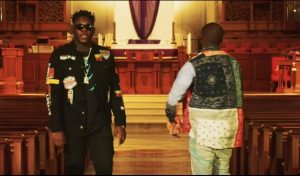 Medikal and Davido in "Father" music video