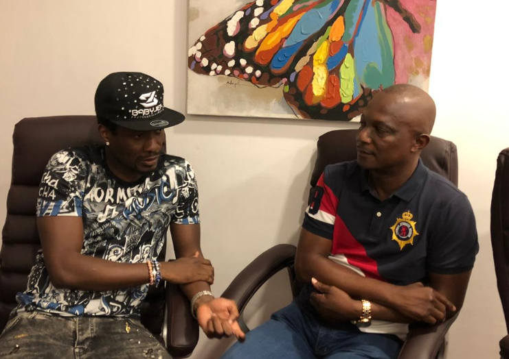 Kwesi Appiah and Asamoah Gyan