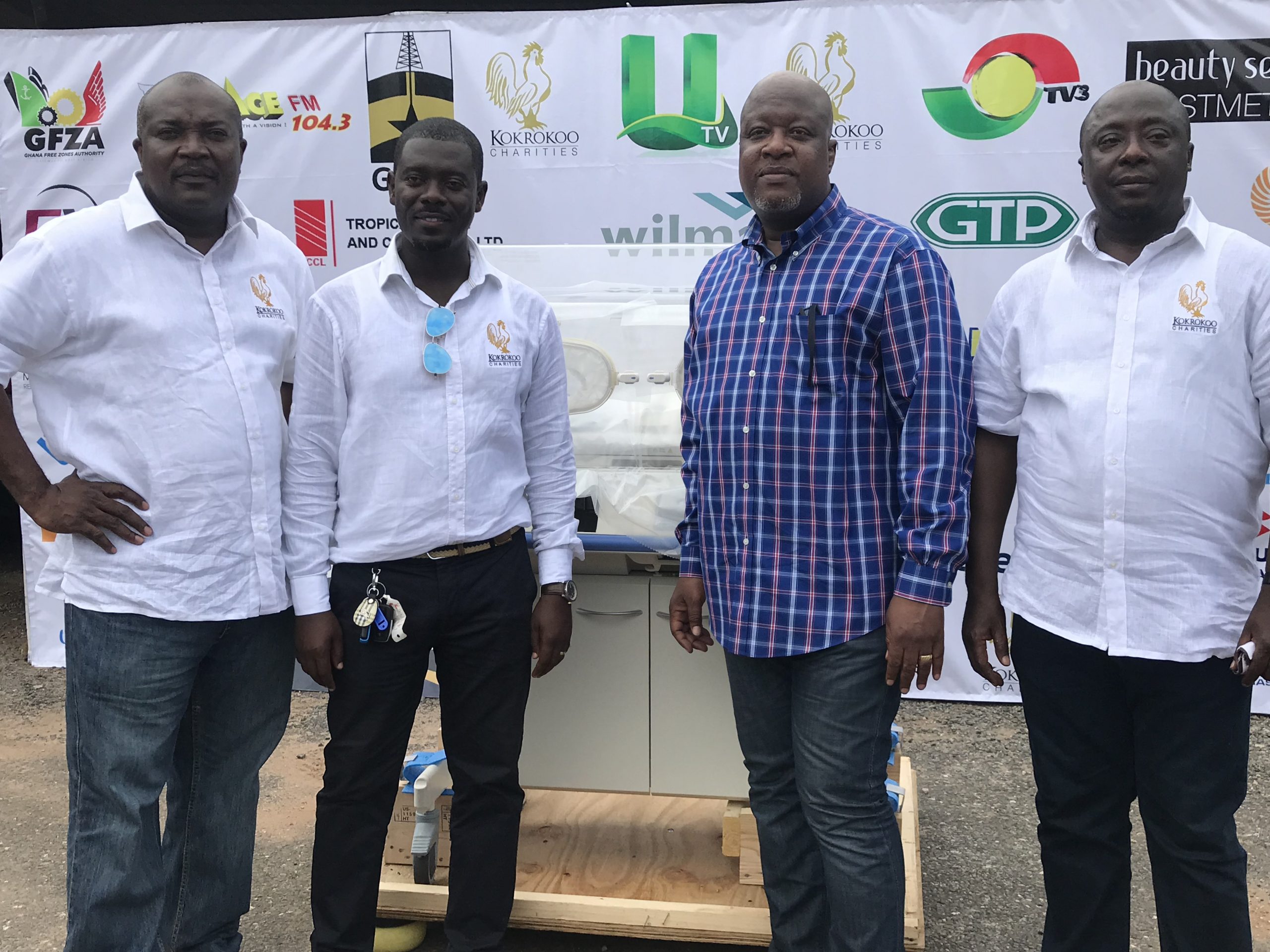 Kwami Sefa-Kayi donates incubator to 37 Military Hospital