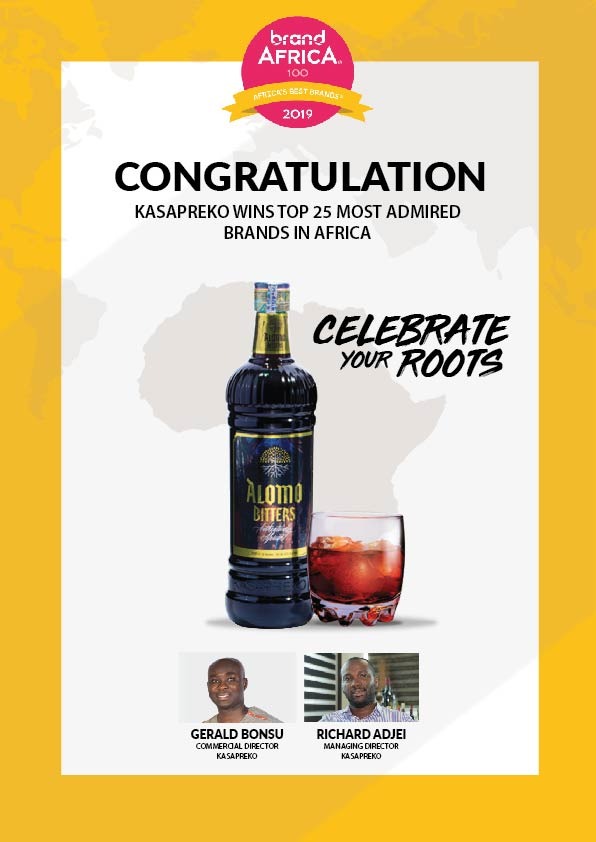 Kasapreko wins 'Most Admired Brand' in Africa