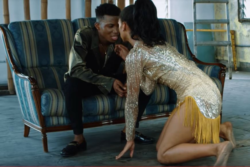 Kofi Kinaata in "Adam & Eve" music video