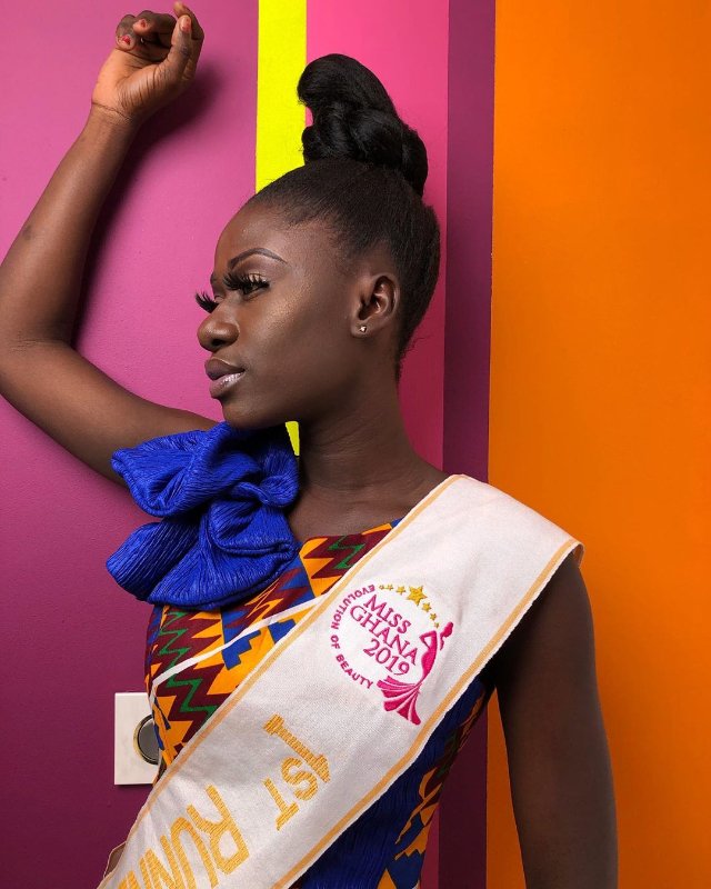 Sarah Odei Amoani 1st runner up of 2019 Miss Ghana