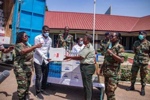 Capemay Properties Limited donates items to 37 Military Hospital, Korle Bu