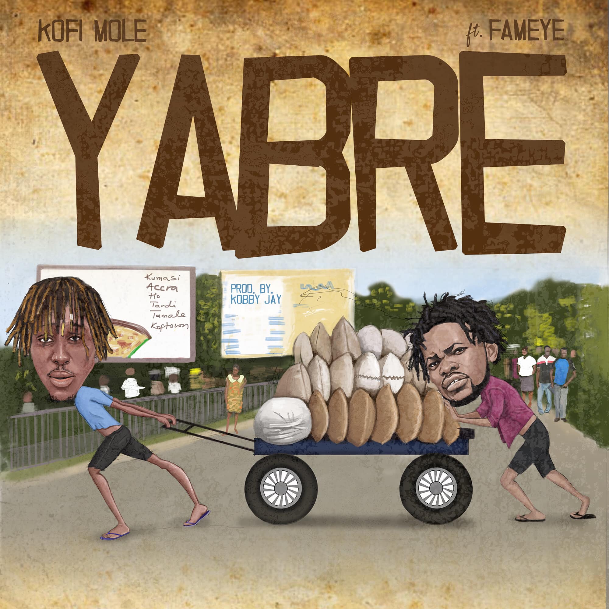 Kofi Mole releases a Fameye assisted joint "Yabre"