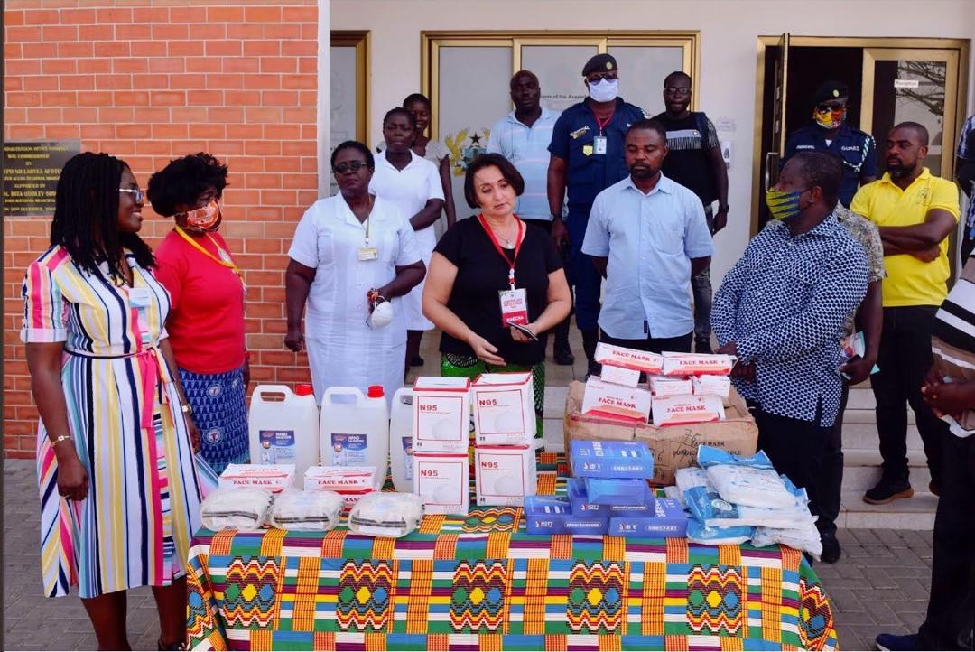 LADMA receive GHC20,000 worth of PPE from Living Streams International