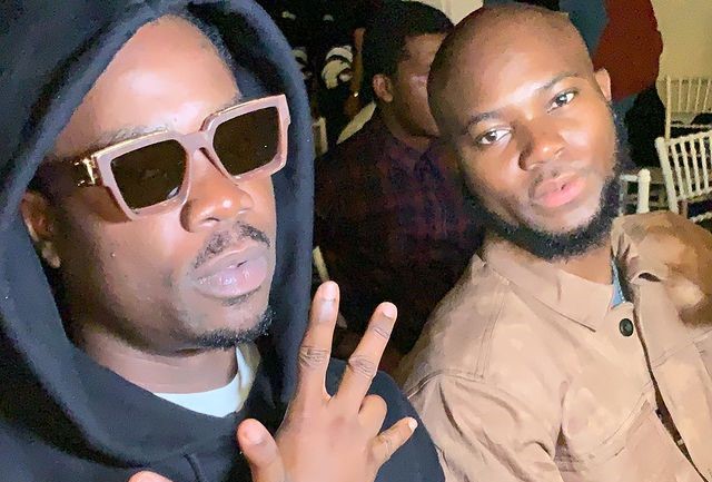 King Promise and Darkovibes at Crux Global launch in Ghana