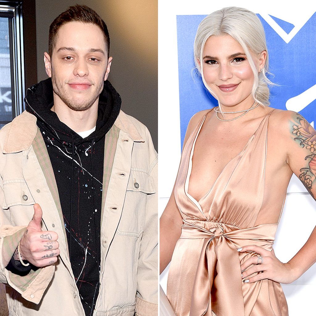 Carly Aquilino and Pete Davidson