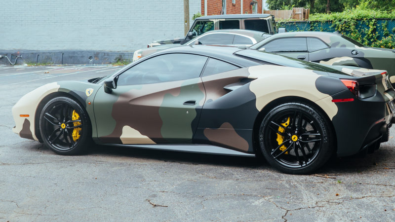 Young Dolph camo cars