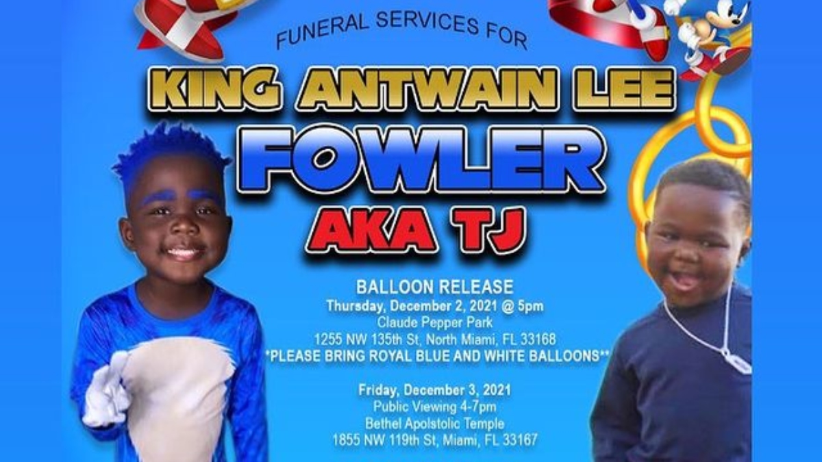 Antwainsworld funeral poster