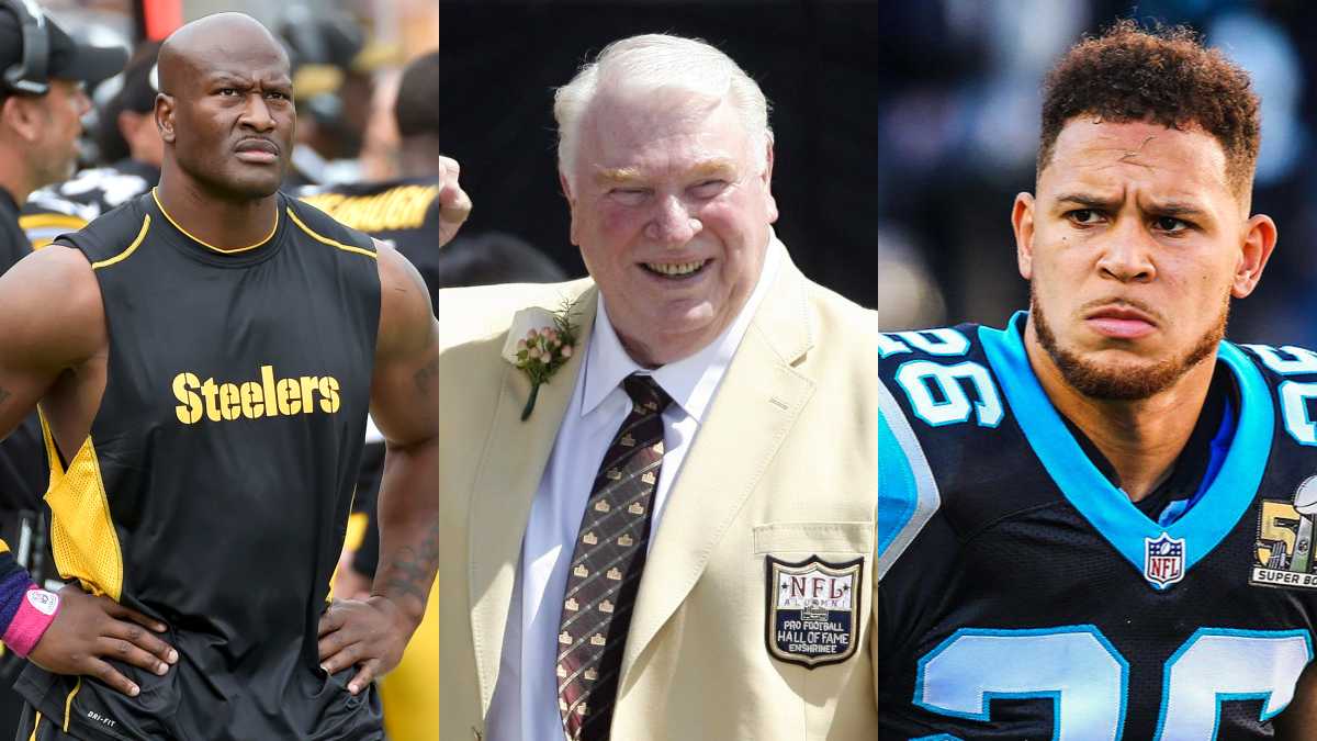 James Harrison, John Madden and Cortland Finnegan are among the NFL players who have fear of flying