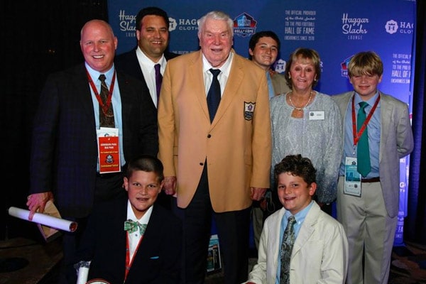 John Madden and his wife Virginia are parents to two sons. Image Source: Joe Madden’s Facebook.