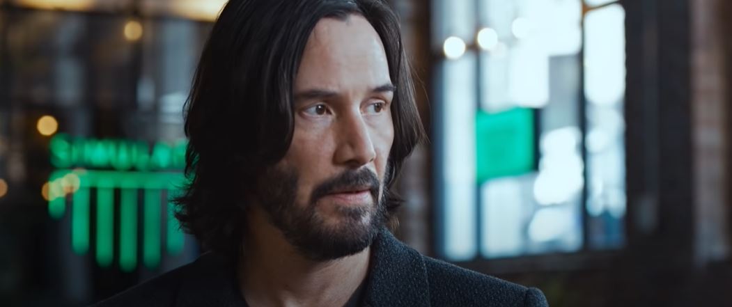 Keanu Reeves in The Matrix Resurrections