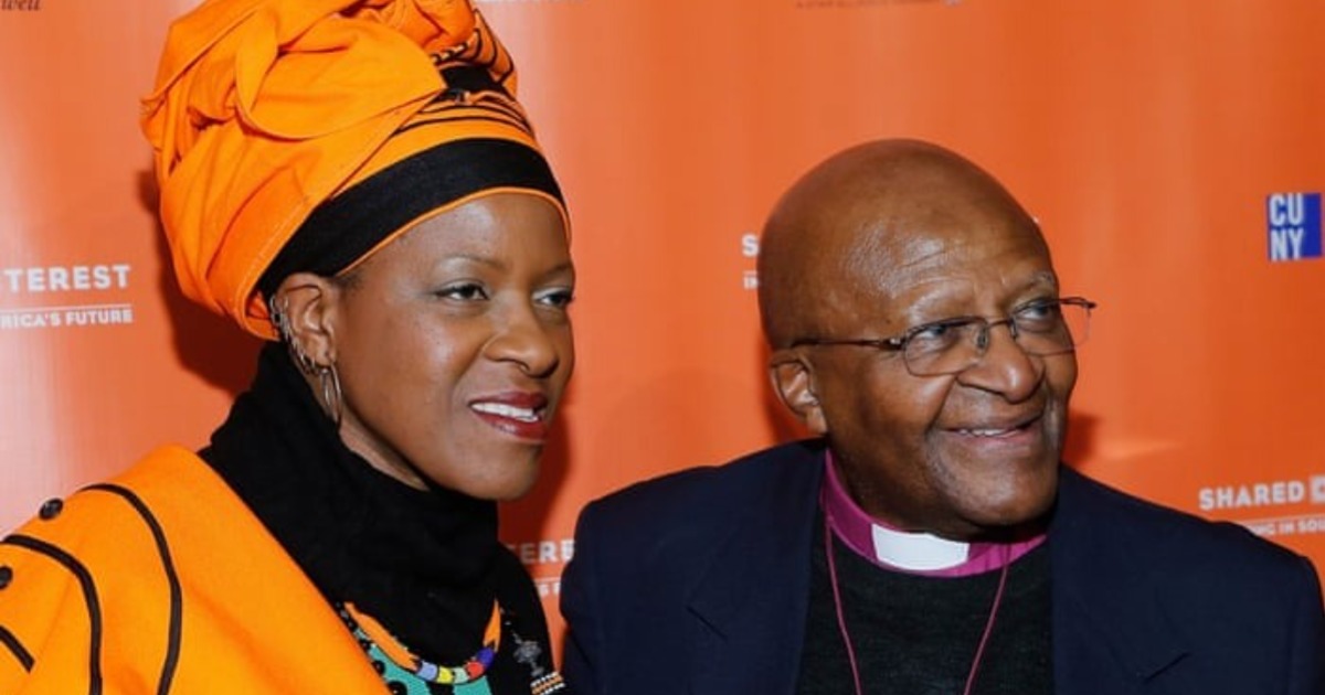 Mpho Tutu and Desmond Tutu