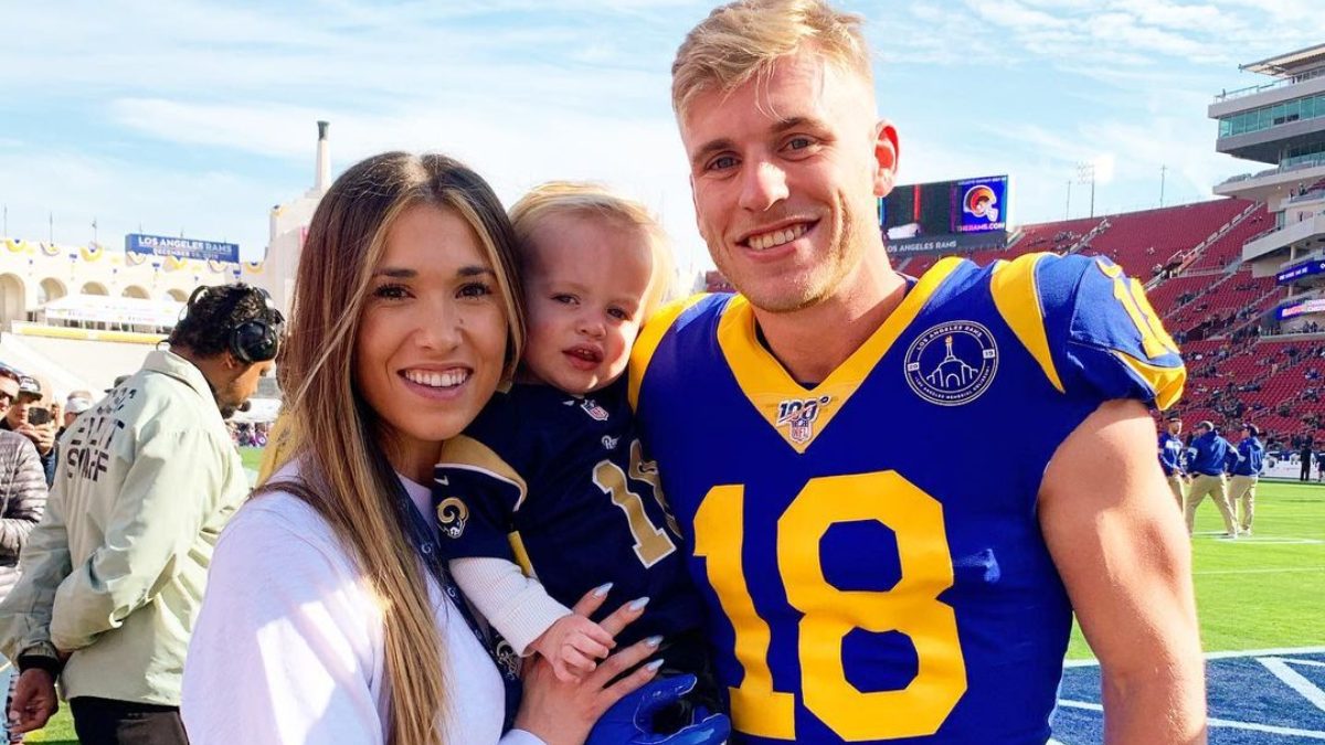 Cooper Kupp Suits Up With Wife Anna Croskrey in Edgy Dress at