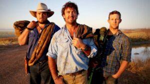 Outback Wrangler crew members (Chris Wilson on left)