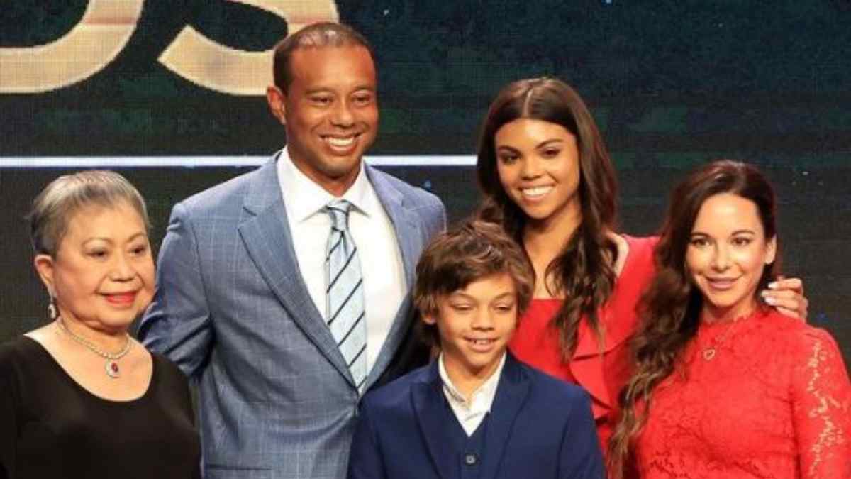 Tiger Woods and Family