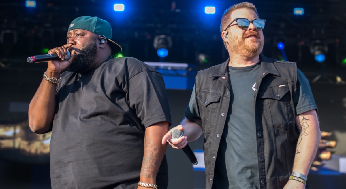 The Hip Hop duo Run the Jewels