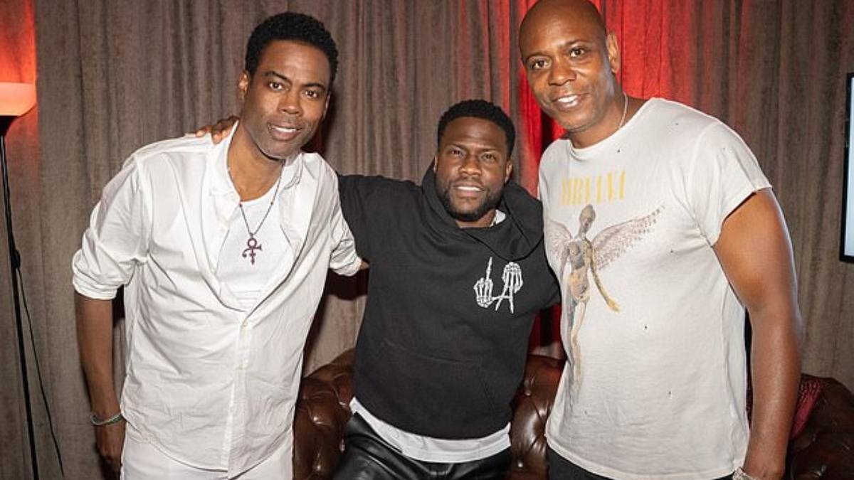 Chris Rock and Kevin Hart preceded by Dave Chappelle in NYC