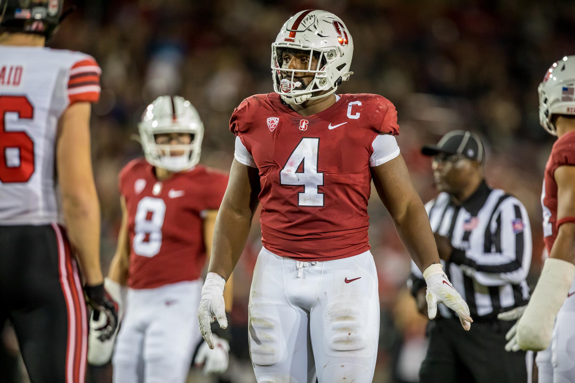 Stanford Football: Thomas Booker goes 150th overall to Houston Texans in  2022 NFL Draft