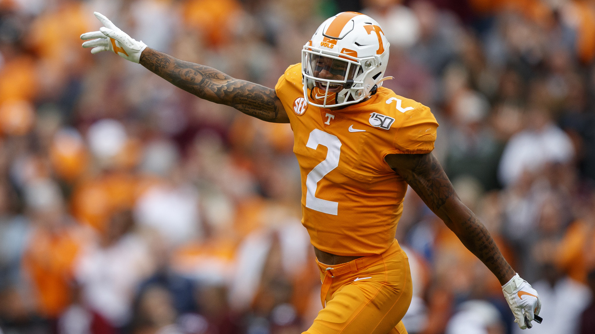 Why Tennessee's Alontae Taylor kissed picture of his grandmother