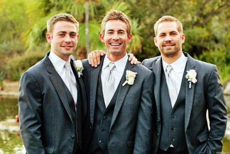 Caleb and Cody with brother Paul Walker 5