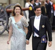Princess Alexia of Greece and her husband