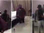 Husband catches wife with another man inside the same hotel he lodged with his side chick