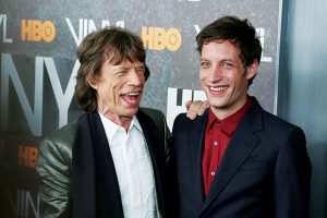 Mick Jagger and James Jagger