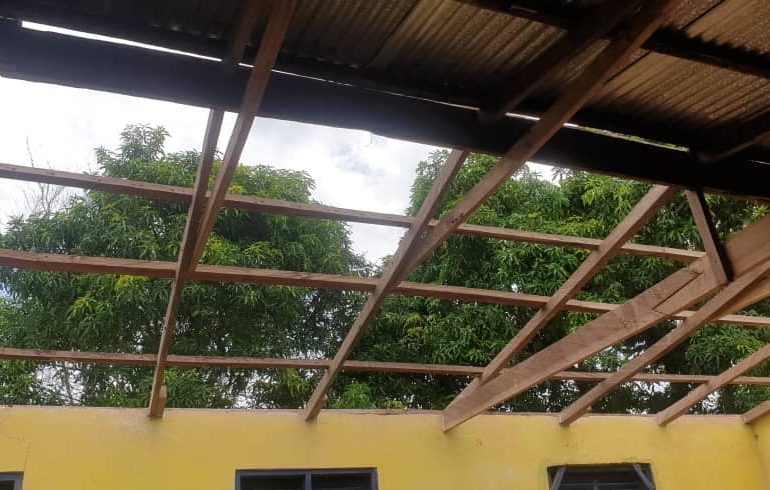 Stolen roofing sheets