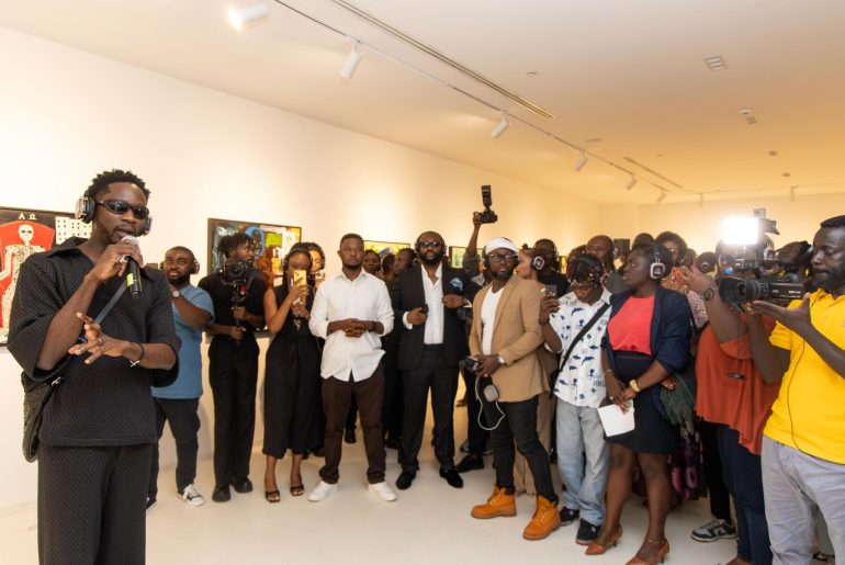 Mr Eazi’s album is the inspiration behind the art exhibition