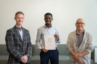 Lukumanu Iddrisu has been awarded with the best thesis in 2022 in his Master’s programme in strategic business development.