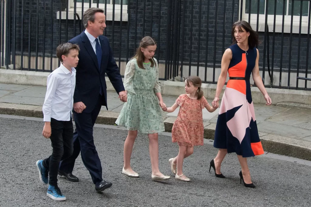 David Cameron's 4 children Ivan, Nancy, Arthur and Florence