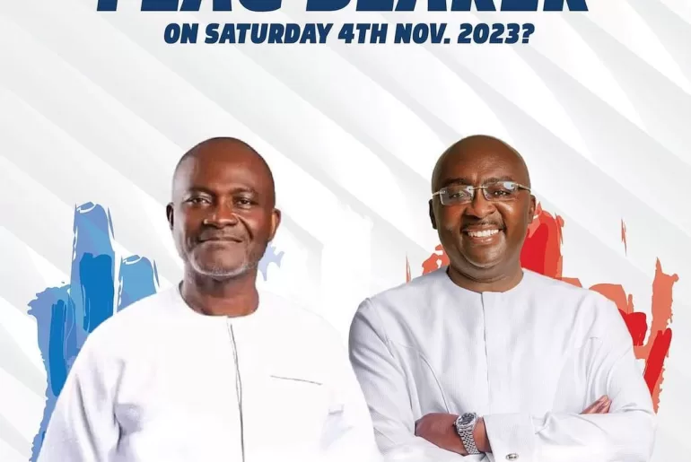 Dr Bawumia and Kennedy Agyapong face off in NPP Presidential Primaries