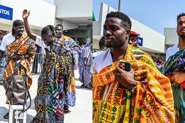 Ghana Black Stars show up in Côte d'Ivoire in style