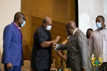 Akufo Addo and Mahama signs Peace Pact