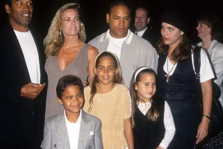 OJ Simpson and his family