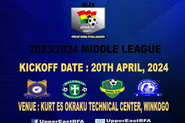 Upper East Regional Second Division Middle League kicks off with four strong contenders